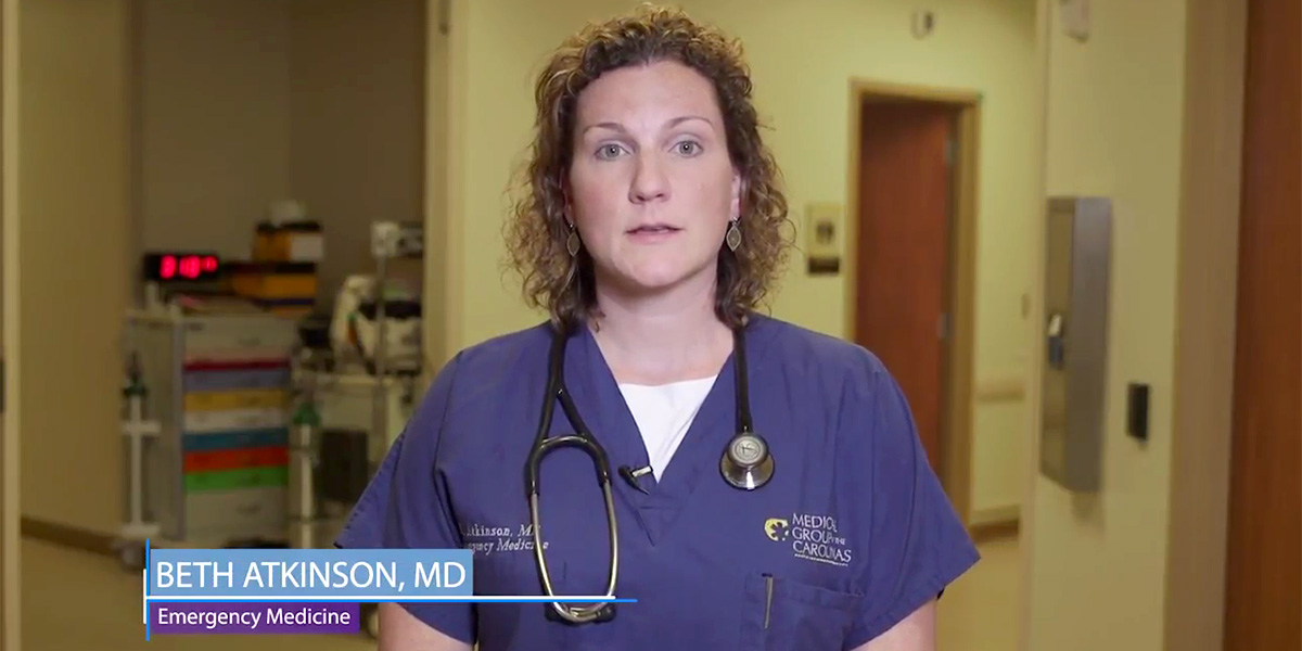 Emergency Medicine physician, Beth Atkinson