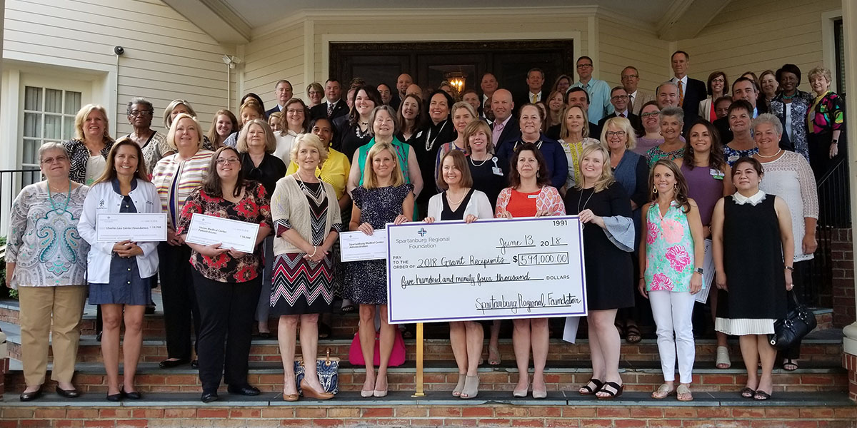 The Spartanburg Regional Foundation awarded 32 grants totaling $594,000 during their annual grant awards ceremony