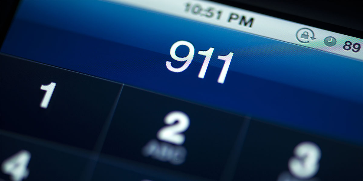 Smartphone Call to 911