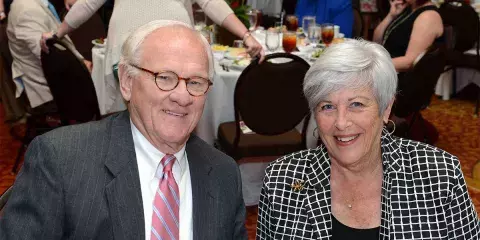 John Harrill, MD and his wife